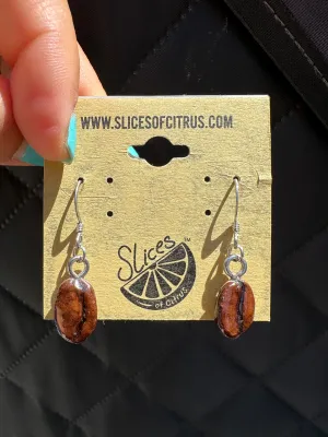 Coffee Bean Earrings