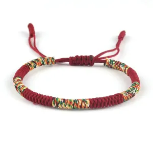 Colorful Adjustable Rope Chain Bracelets