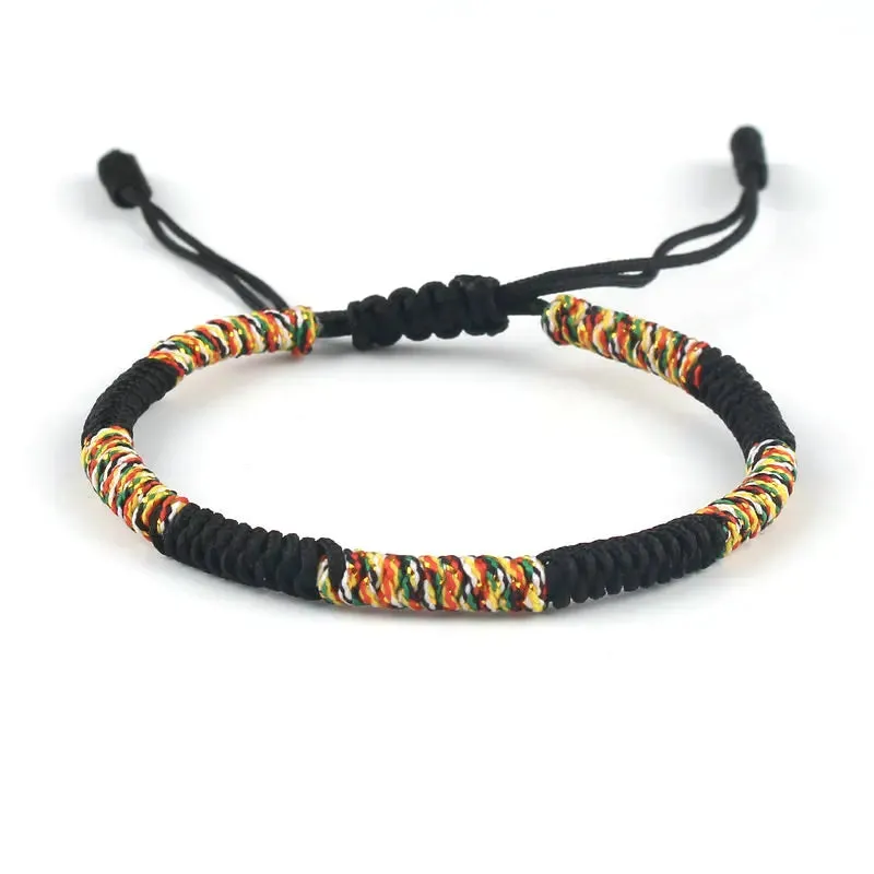 Colorful Adjustable Rope Chain Bracelets