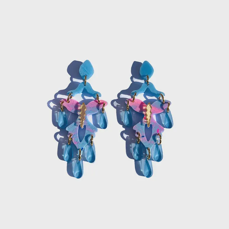 Concrete Jellyfish | The Butterfly Pink Blue Swirl