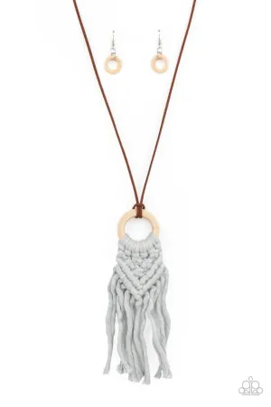 Crafty Couture Silver Paparazzi Necklace