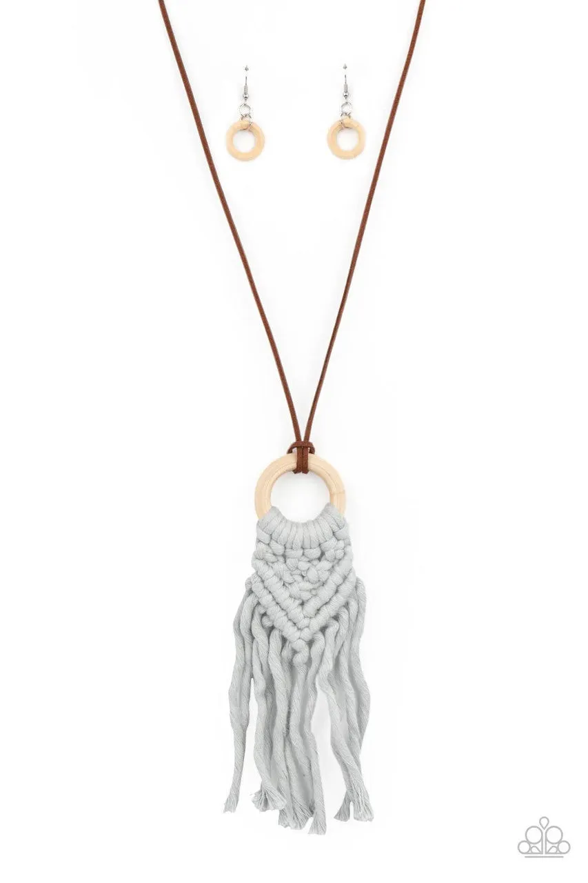 Crafty Couture Silver Paparazzi Necklace