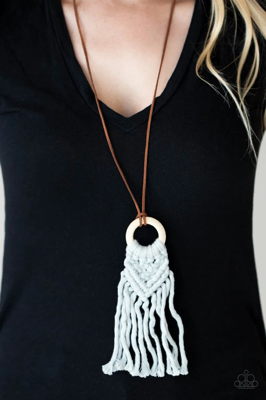 Crafty Couture Silver Paparazzi Necklace