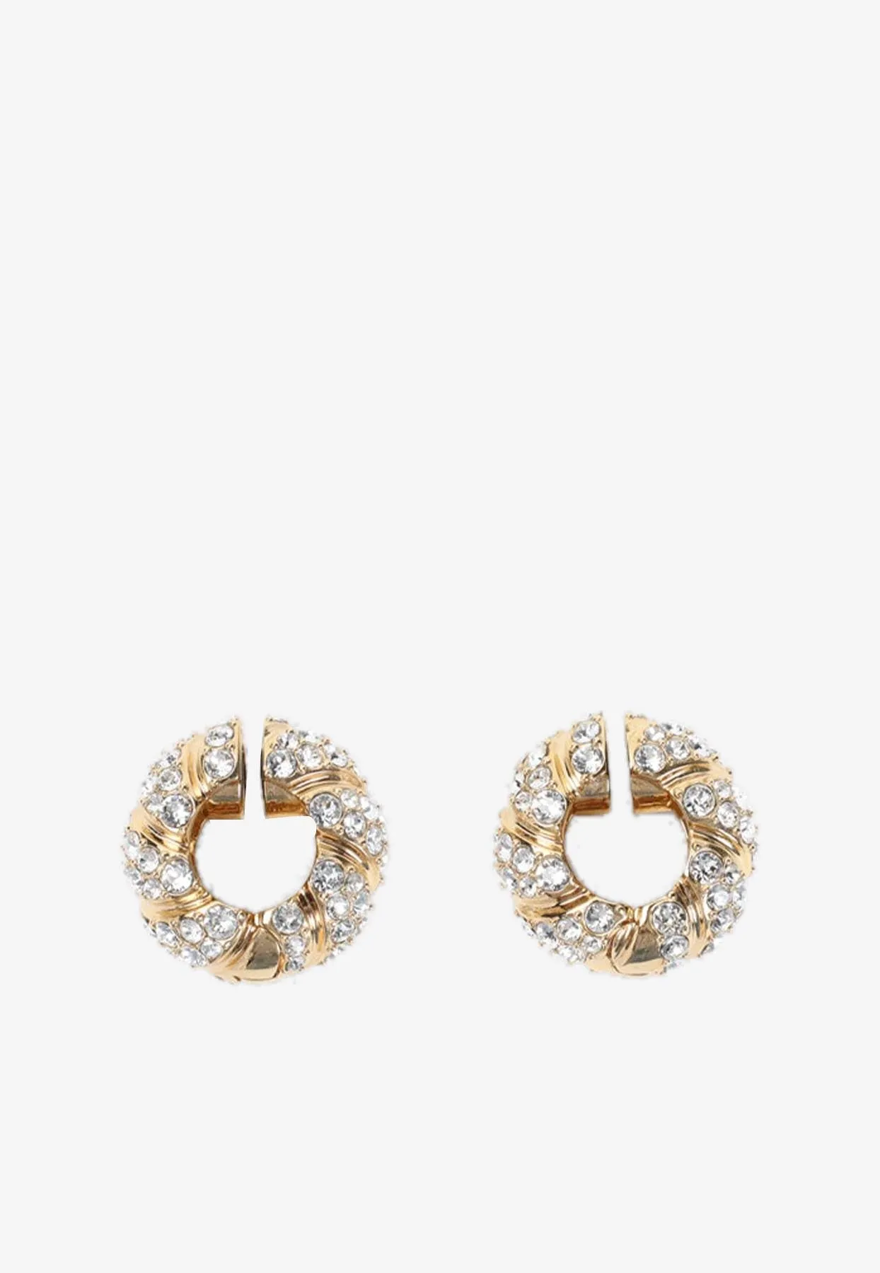 Crystal-Embellished Earrings