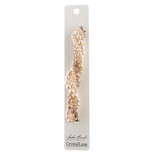 Crystal Lane Twisted Bead Strands Garden Rose