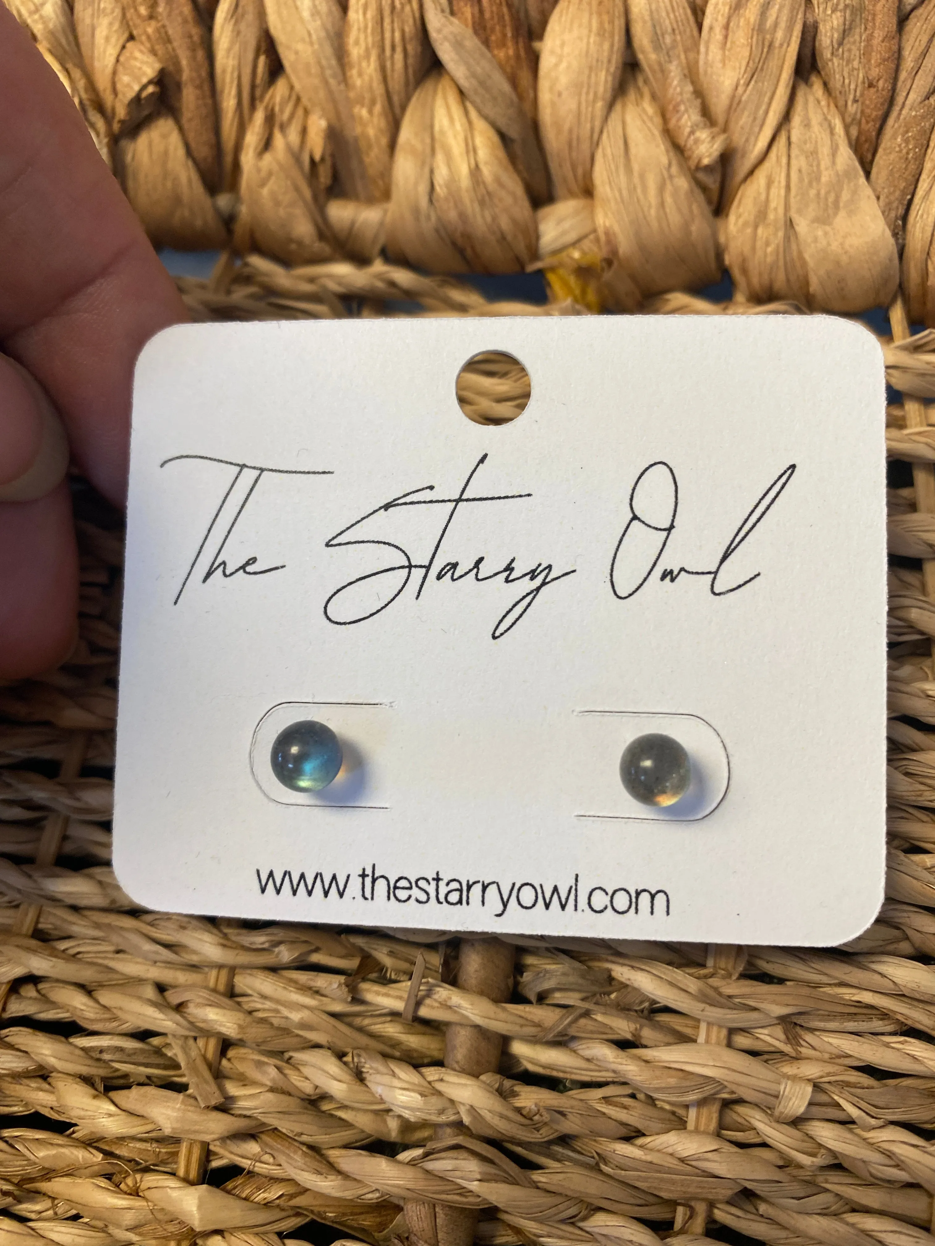 Crystal Stud Earrings