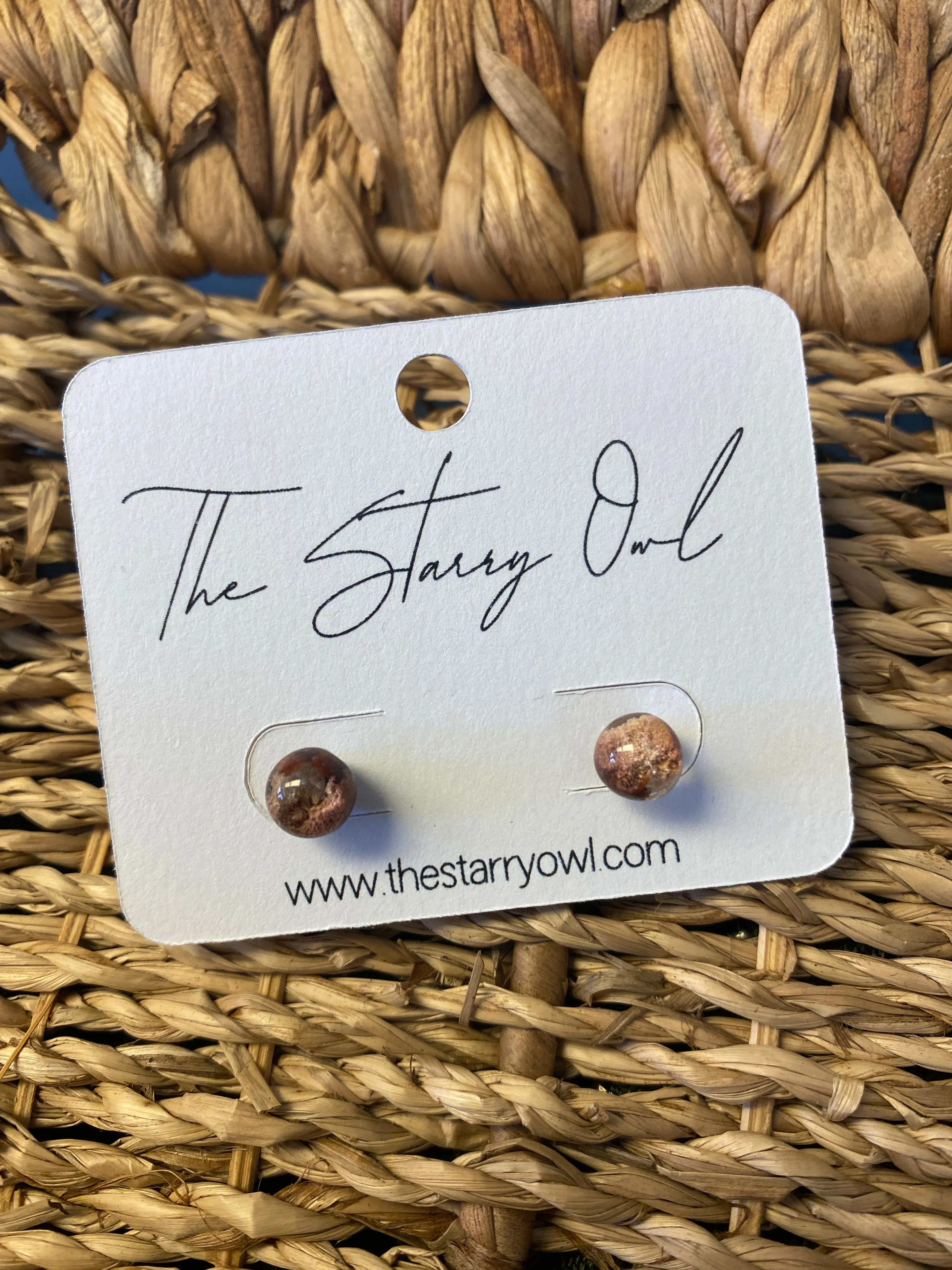 Crystal Stud Earrings