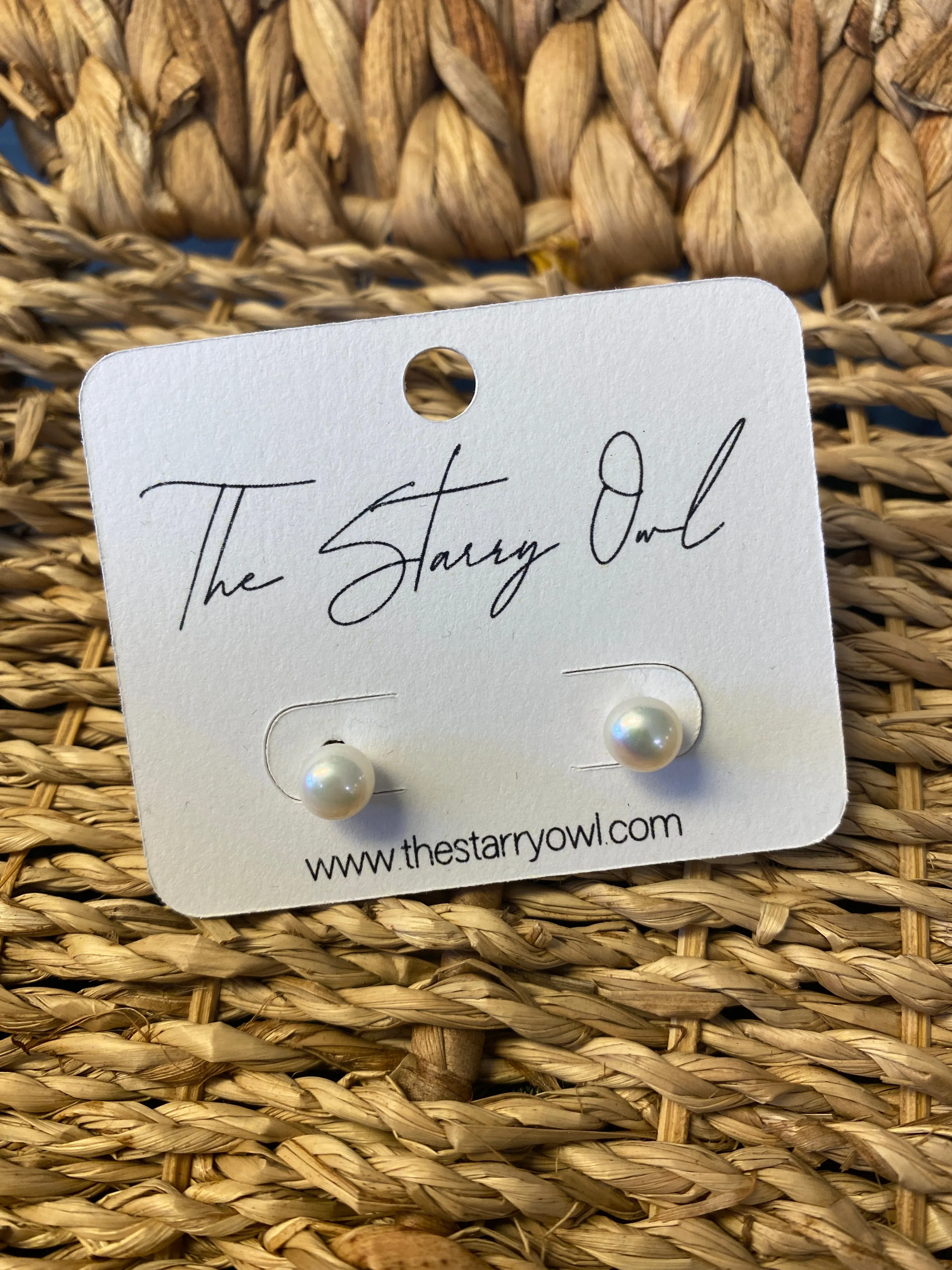 Crystal Stud Earrings