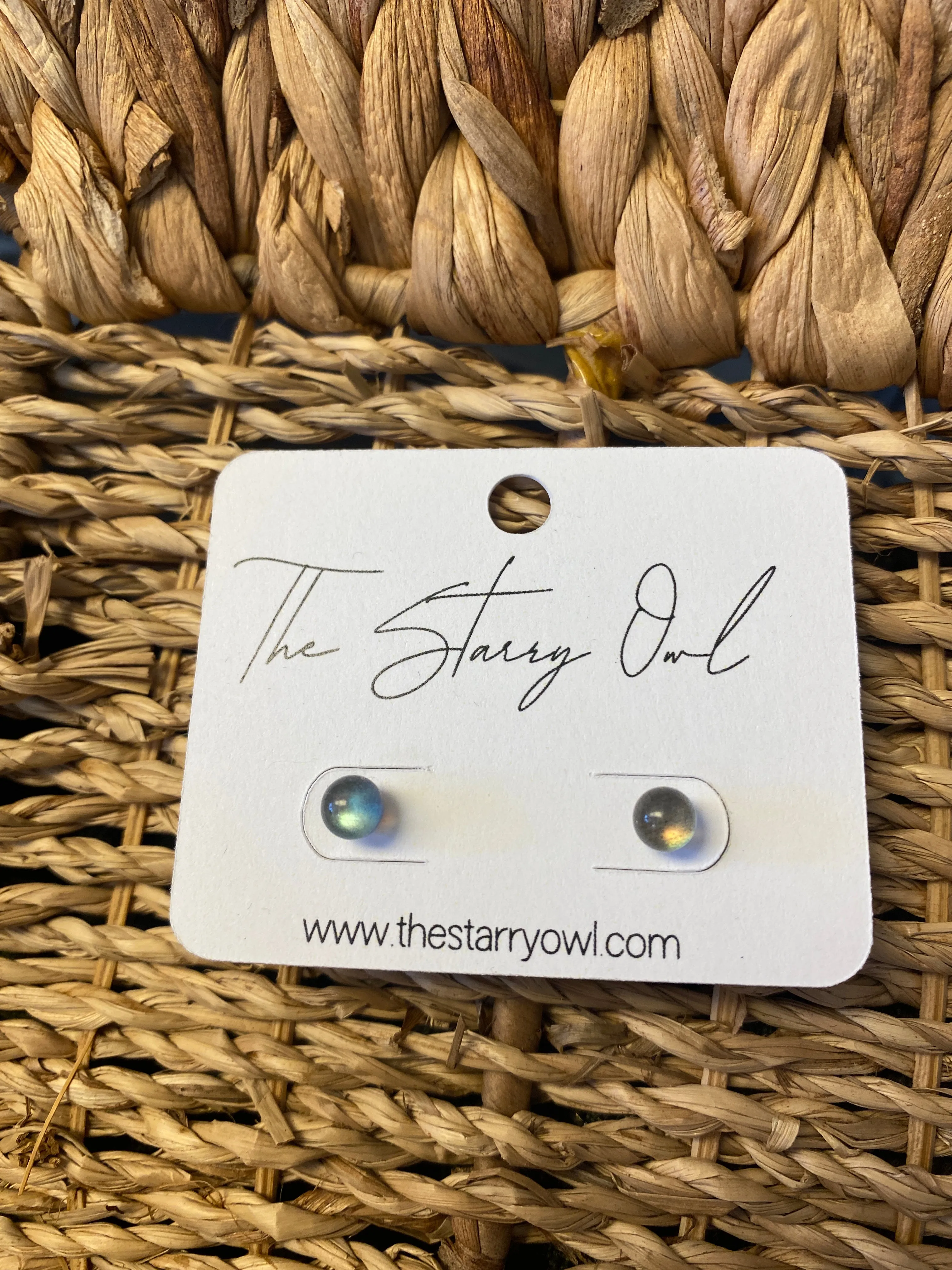 Crystal Stud Earrings