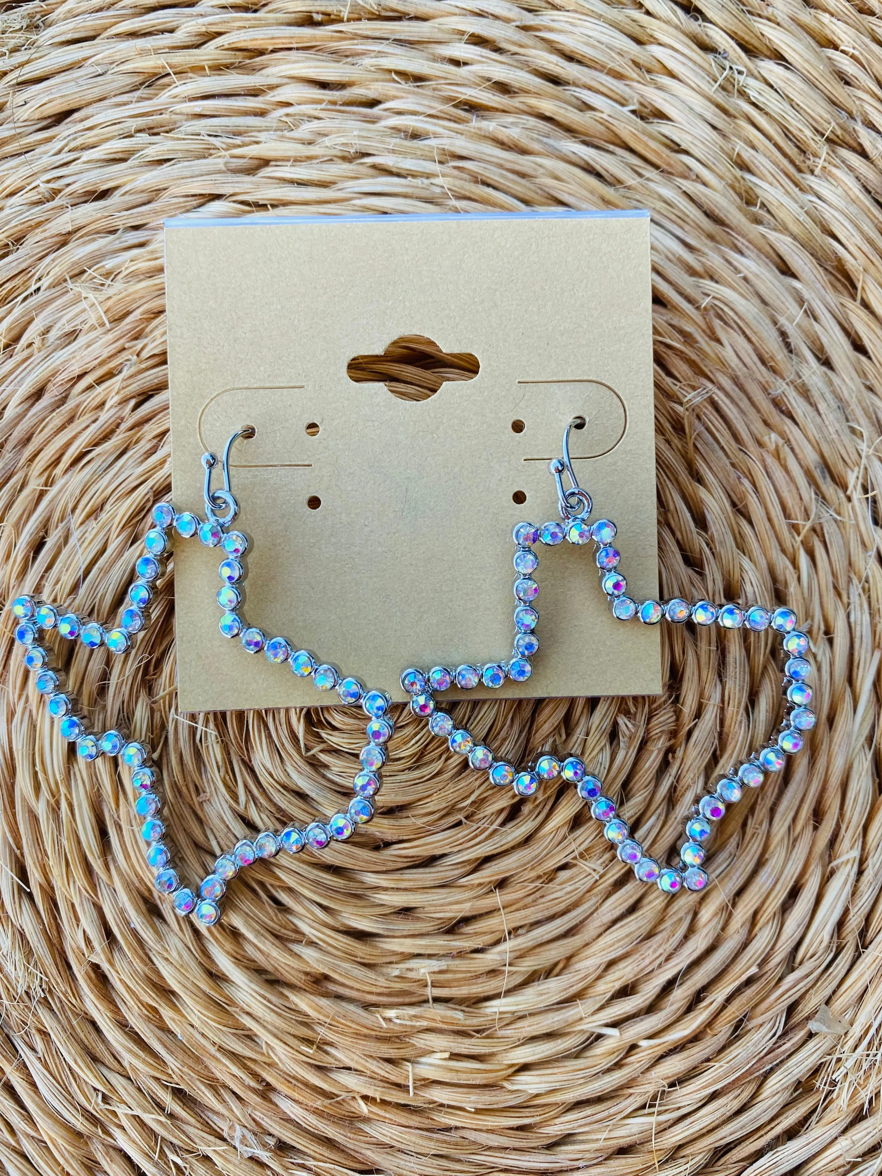 Crystal Texas Earring
