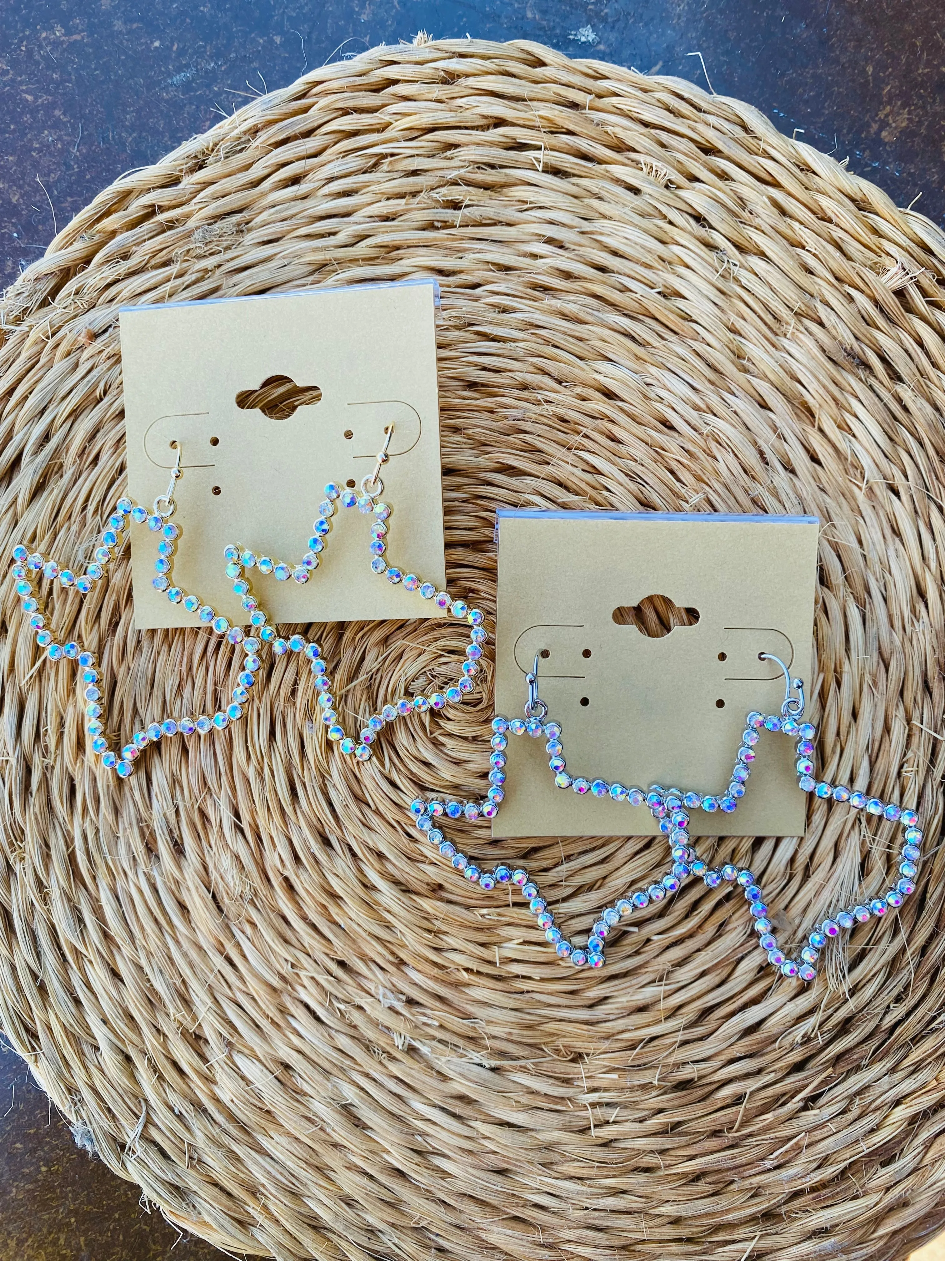 Crystal Texas Earring