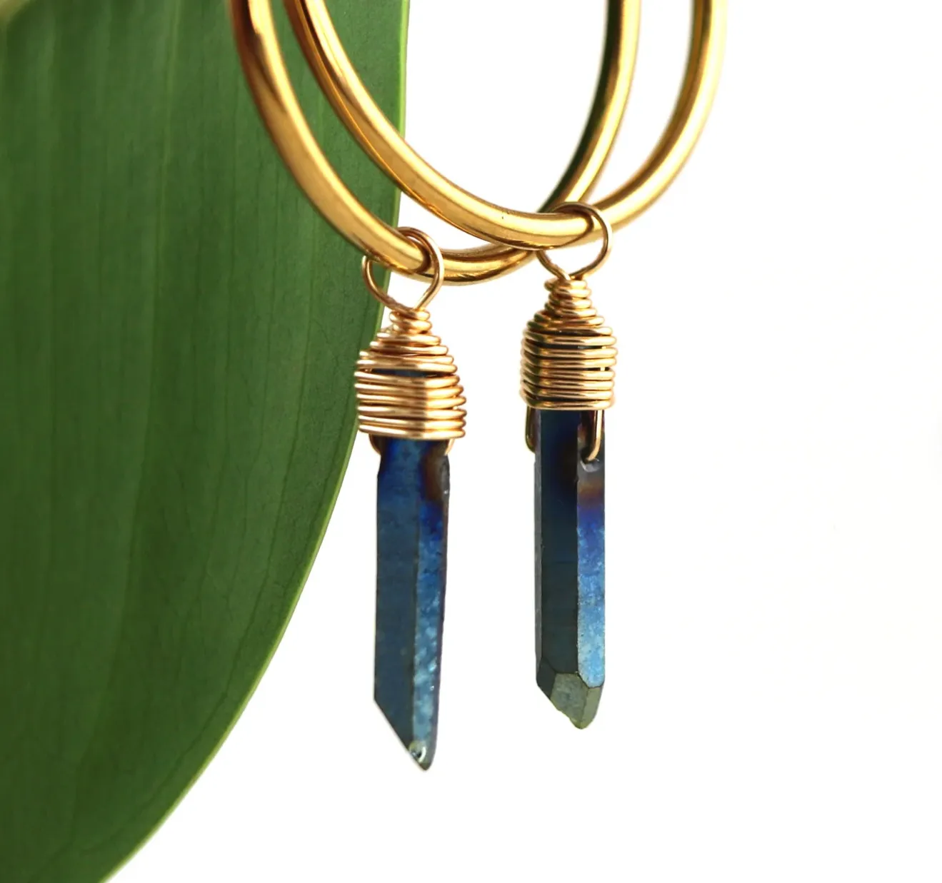Crystal 'Wonder Woman' Earrings