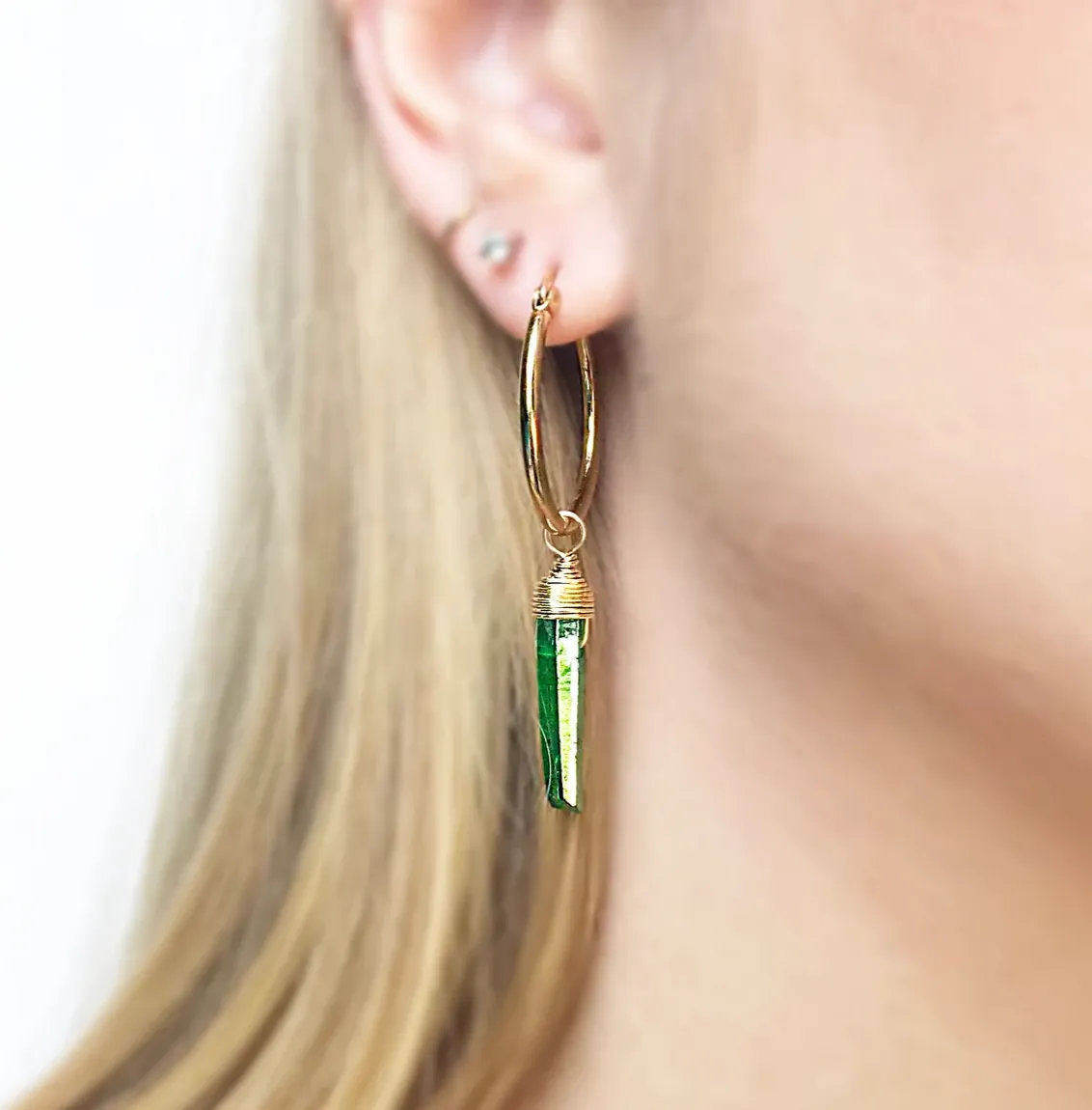 Crystal 'Wonder Woman' Earrings