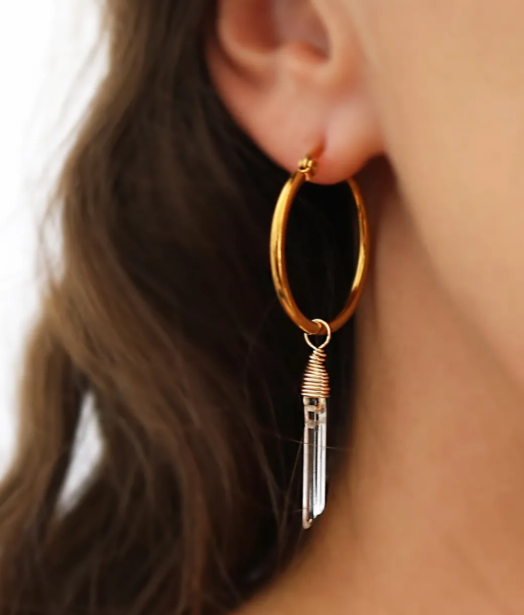 Crystal 'Wonder Woman' Earrings