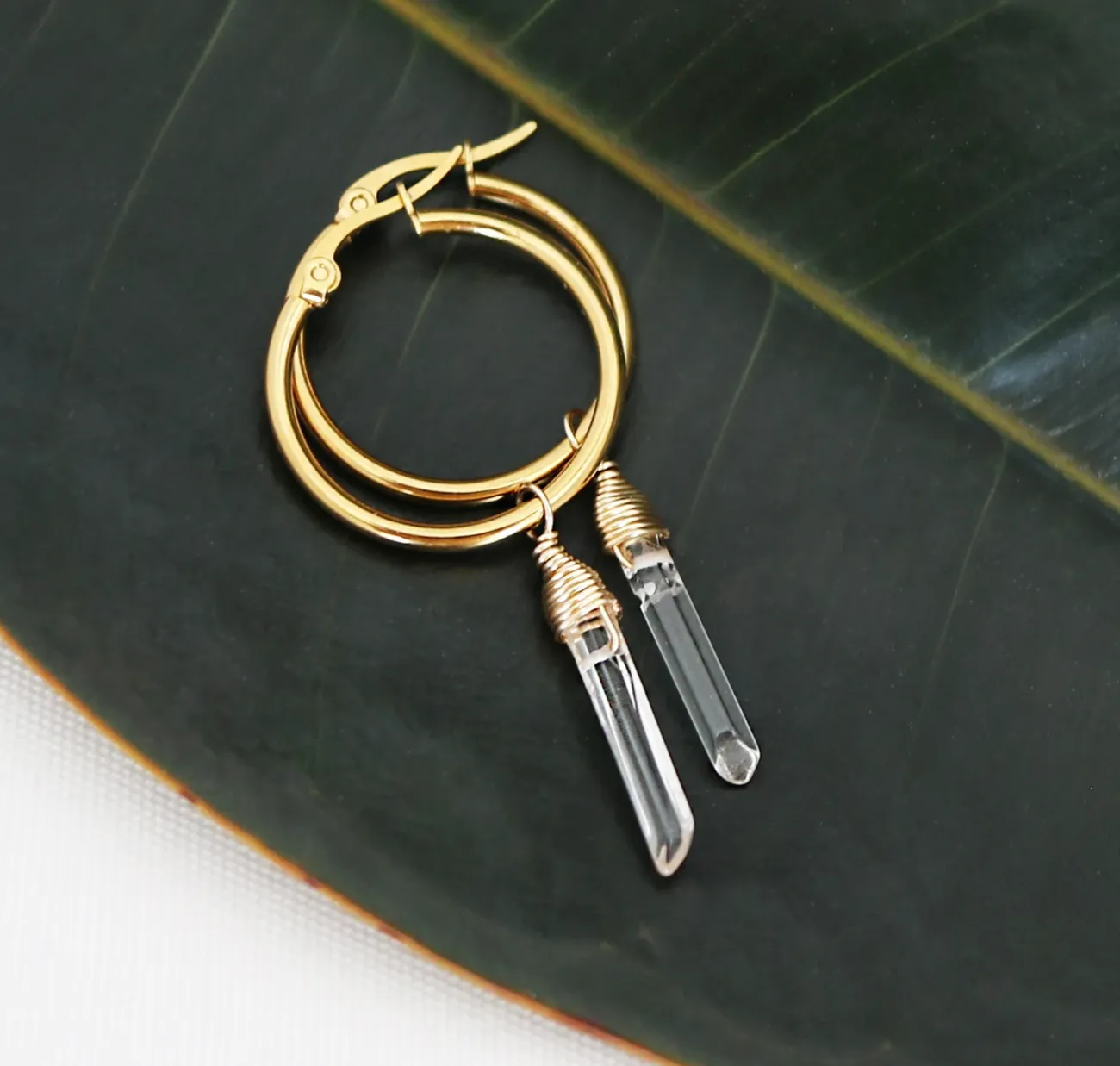 Crystal 'Wonder Woman' Earrings