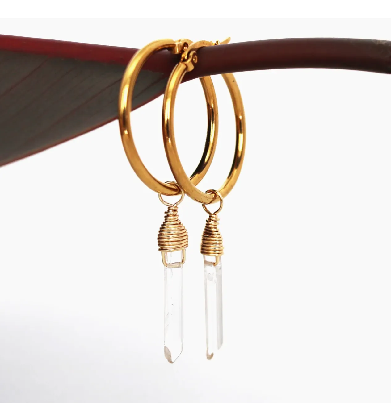 Crystal 'Wonder Woman' Earrings