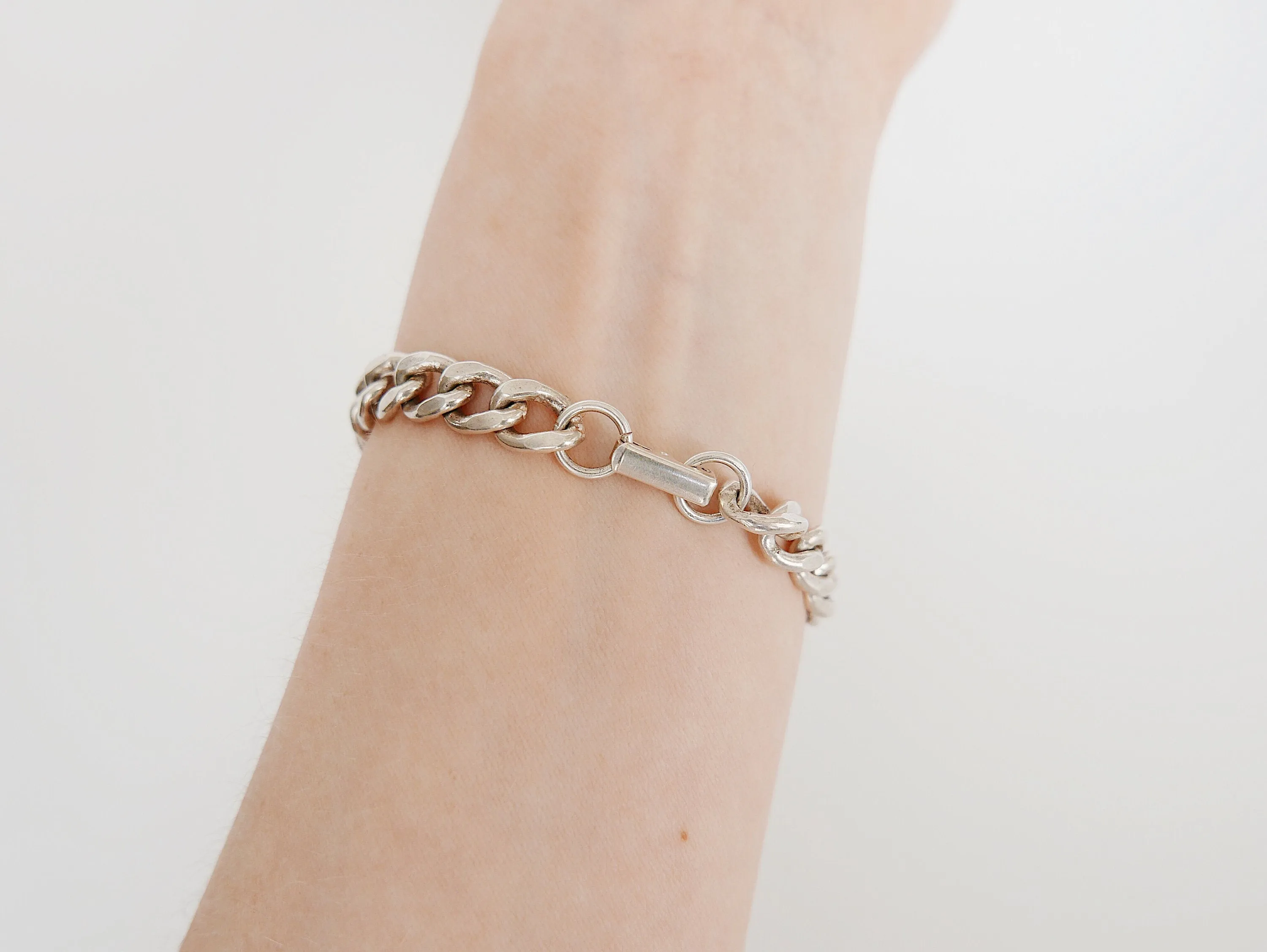 Curb Chain Lock Bracelet