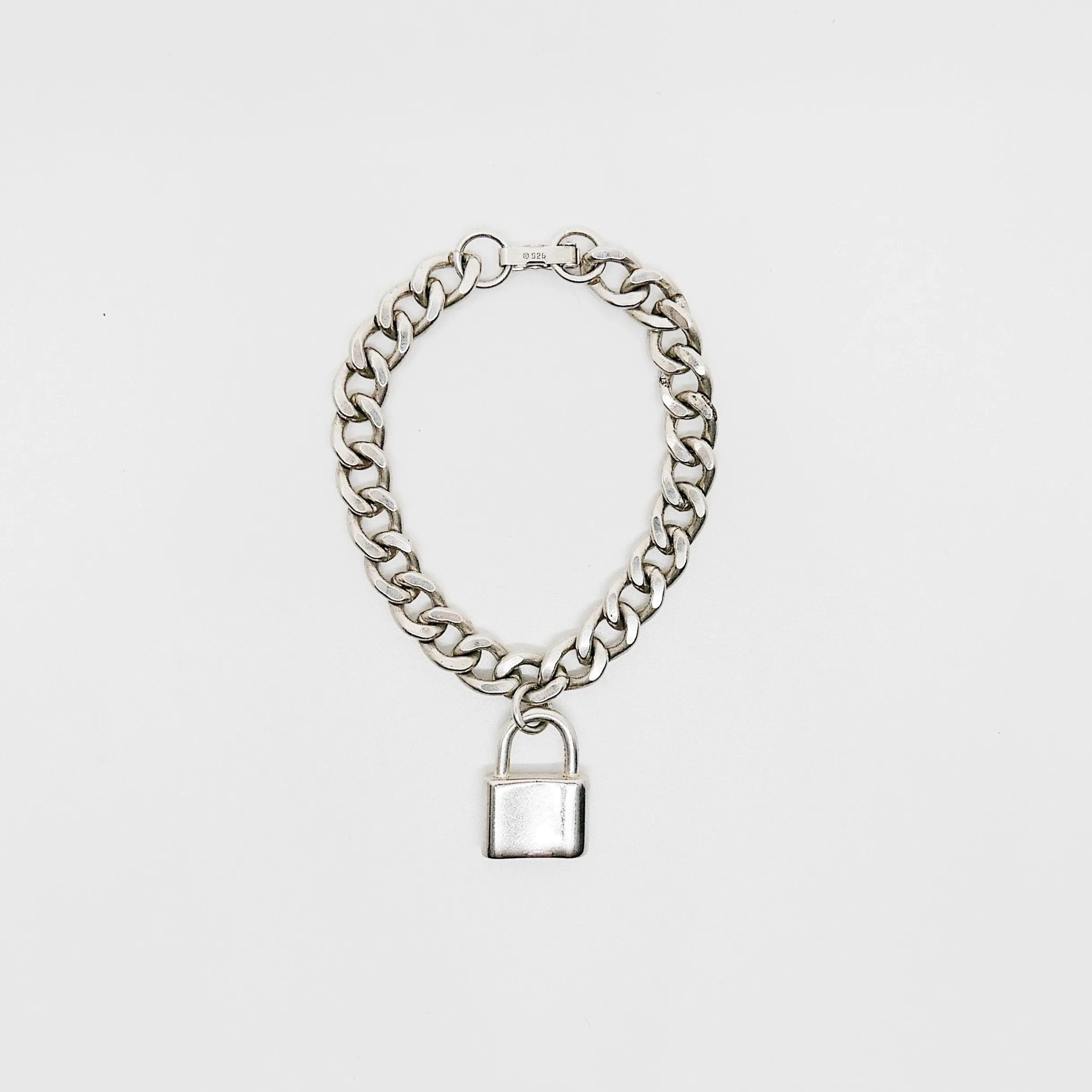 Curb Chain Lock Bracelet