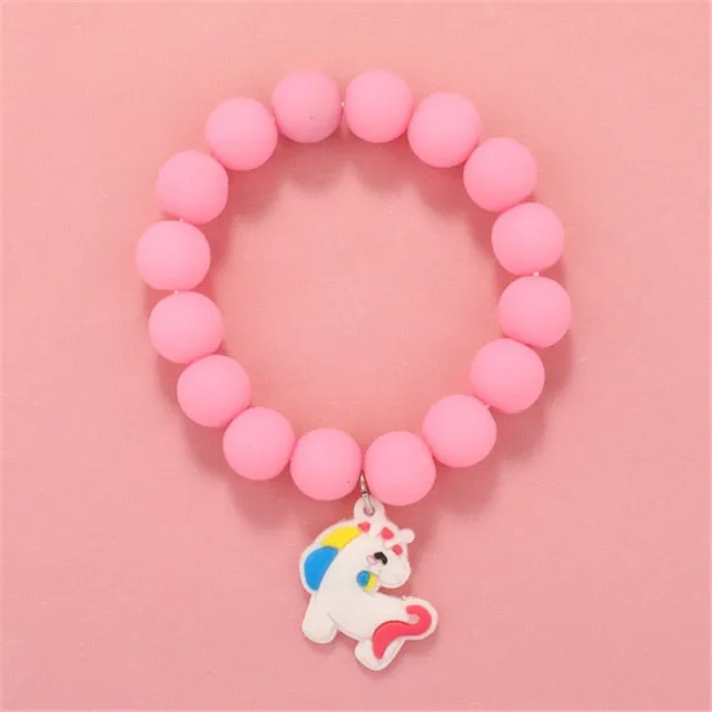 Cute Beads Glass Bracelet Pendant Bracelet for Girls and Women