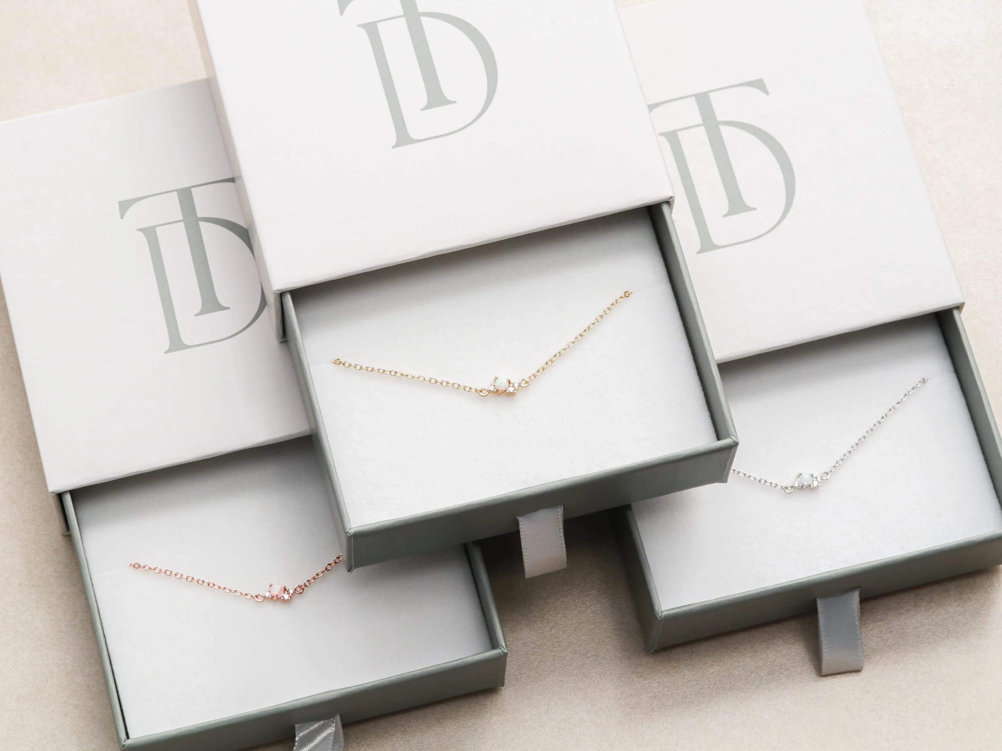 Dainty Opal Bracelet