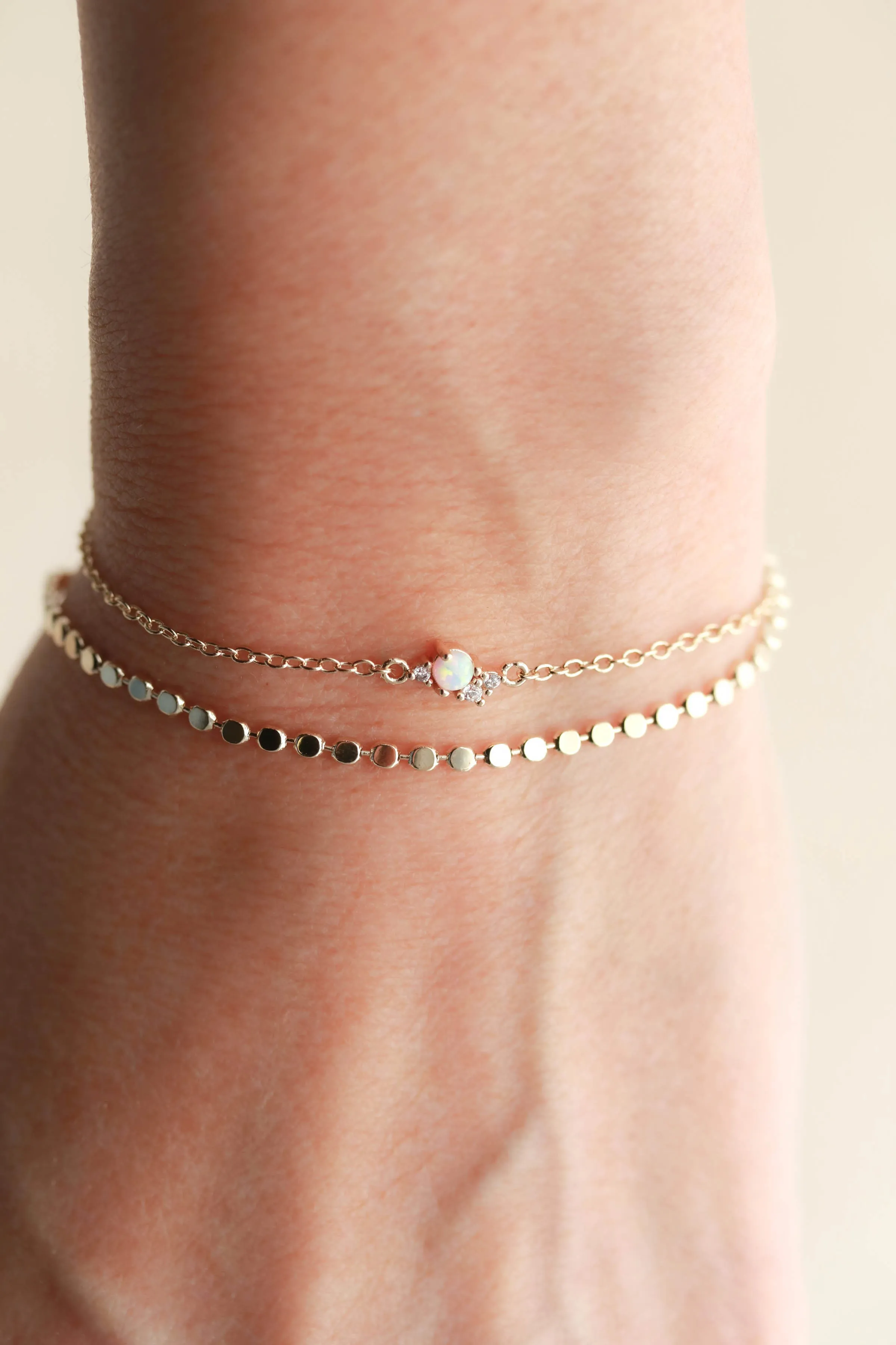Dainty Opal Bracelet