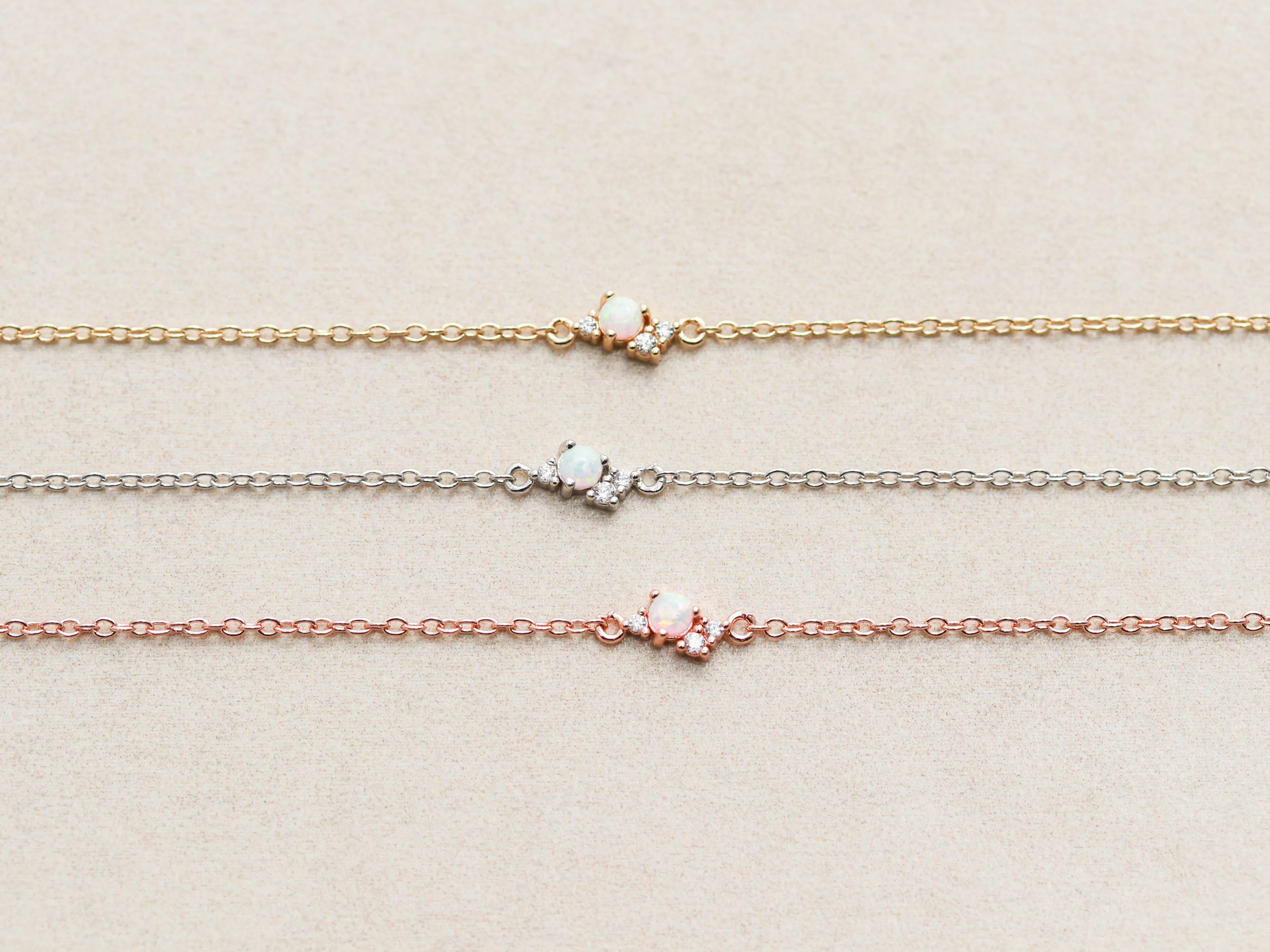 Dainty Opal Bracelet