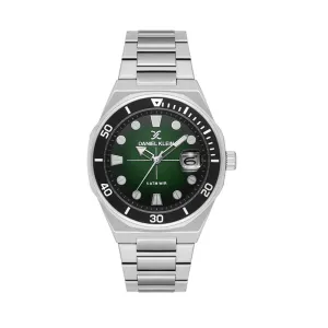 Daniel Klein Premium Men's Analog Watch Silver Stainless Steel  DK.1.13989