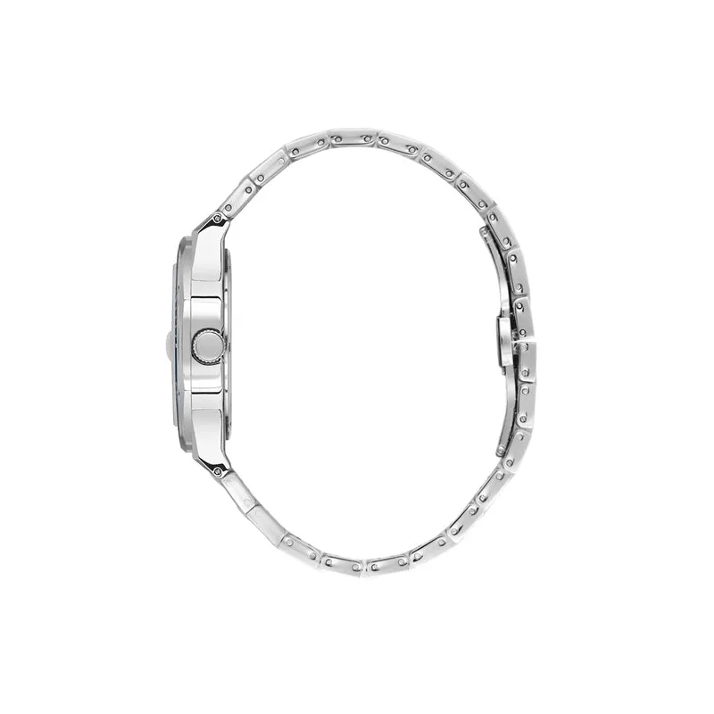 Daniel Klein Premium Men's Analog Watch Silver Stainless Steel  DK.1.13989
