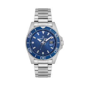 Daniel Klein Premium Men's Analog Watch Silver Stainless Steel  DK.1.13990