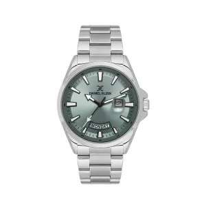 Daniel Klein Premium Men's Analog Watch Silver Stainless Steel  DK.6.14037