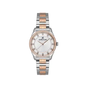 Daniel Klein Premium Women Analog Watch DK.1.13620-5 Rose Gold Stainless Steel Strap