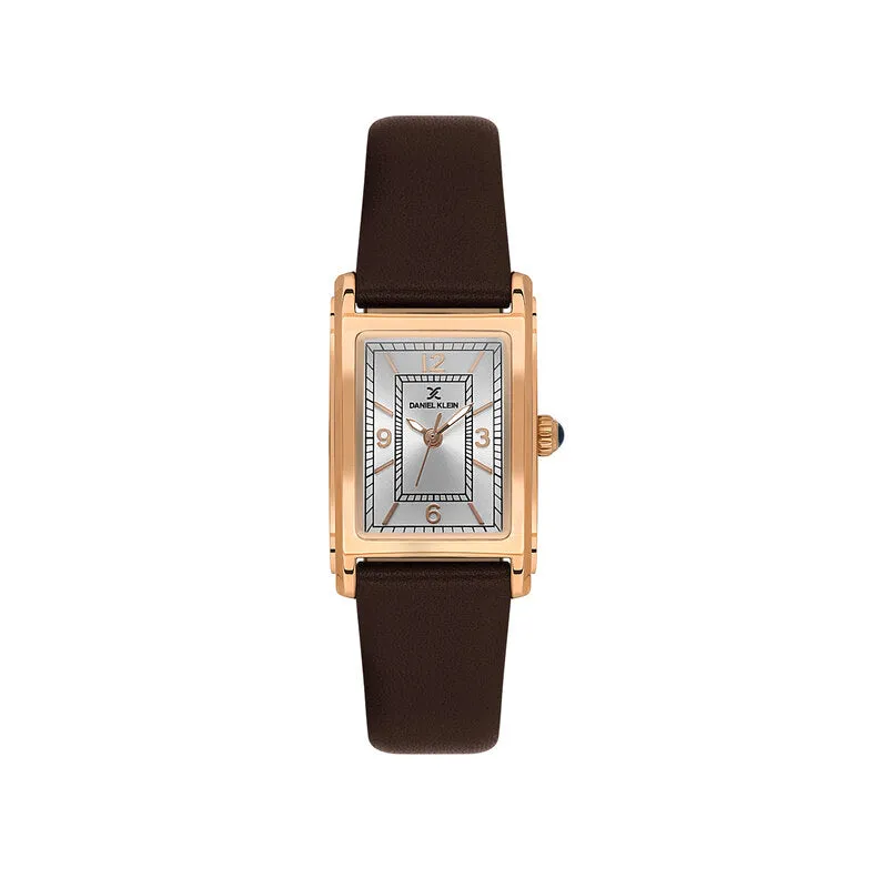 Daniel Klein Premium Women's Analog Watch Brown Genuine Leather  DK.1.13937