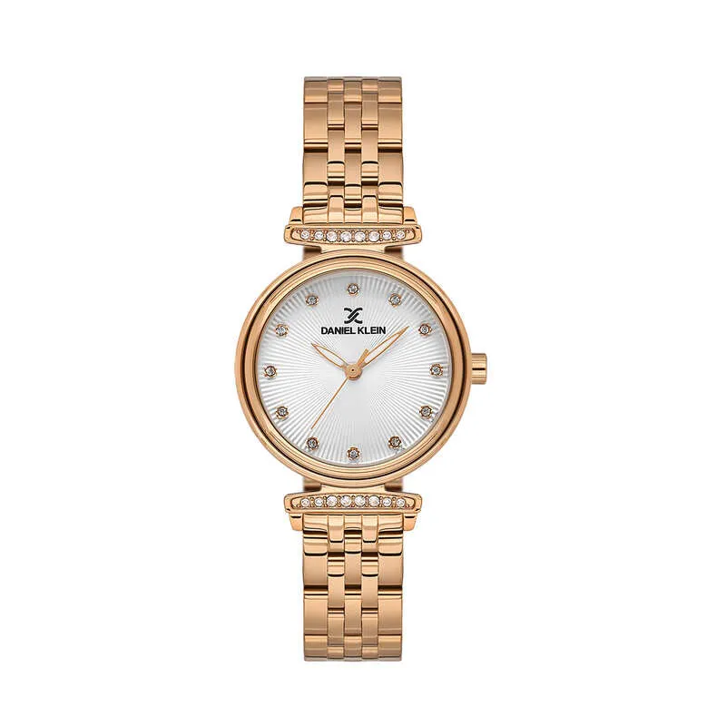 Daniel Klein Premium Women's Analog Watch Rose Gold Stainless Steel  DK.1.13958