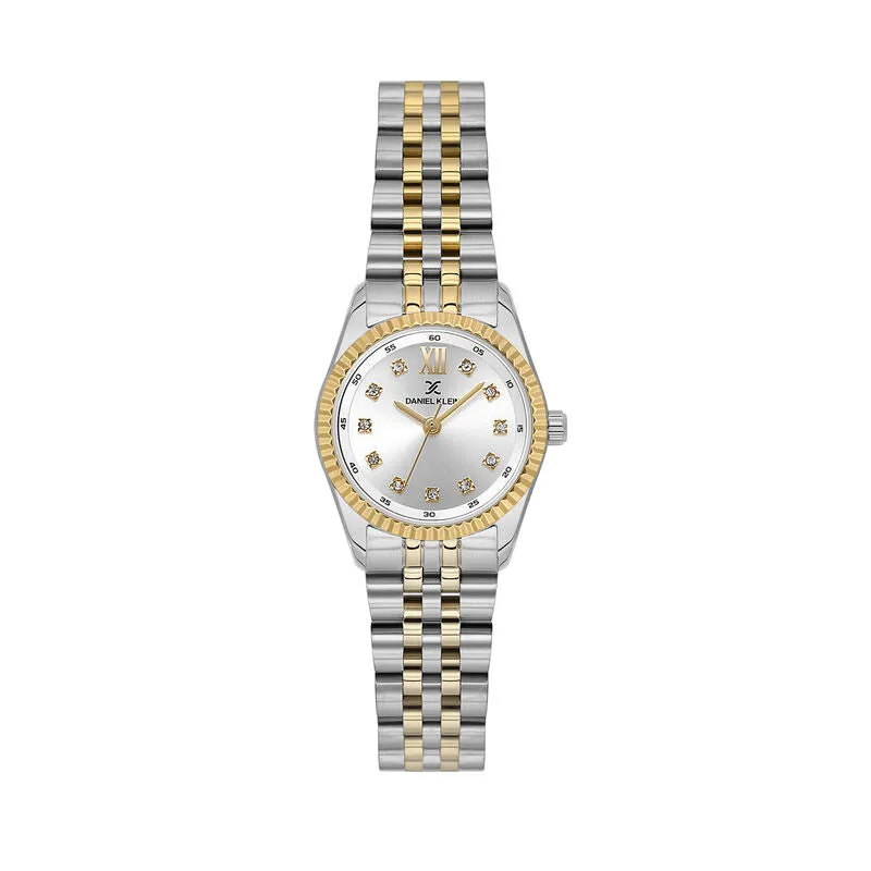 Daniel Klein Premium Women's Analog Watch Silver Stainless Steel  DK.1.13925