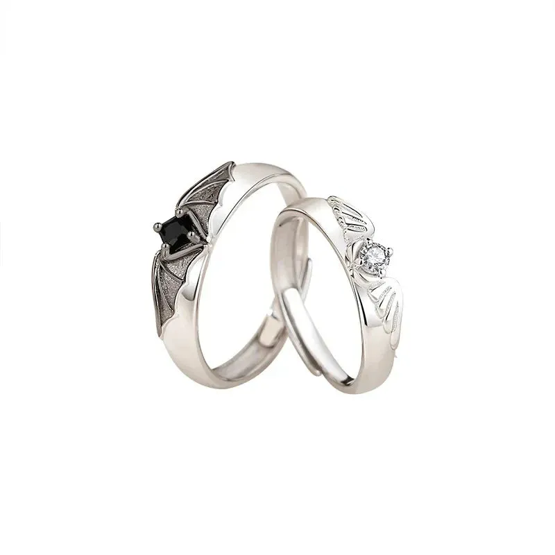 Darkness & Light Forever Ring Set
