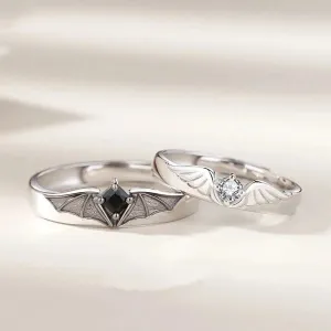 Darkness & Light Forever Ring Set