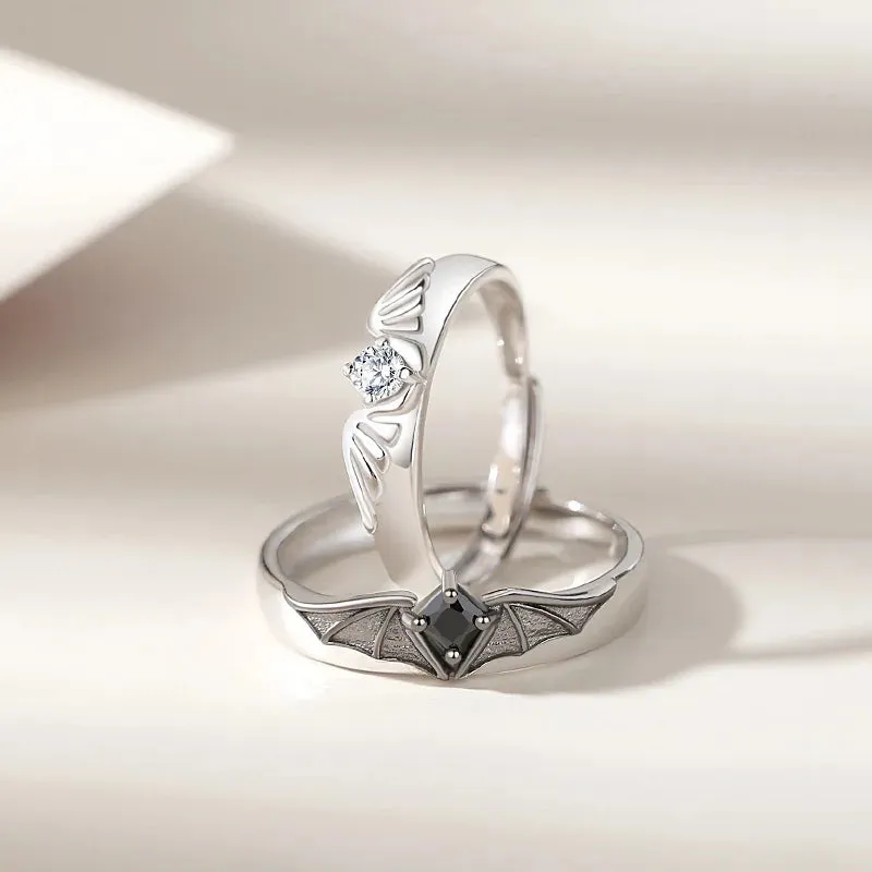 Darkness & Light Forever Ring Set