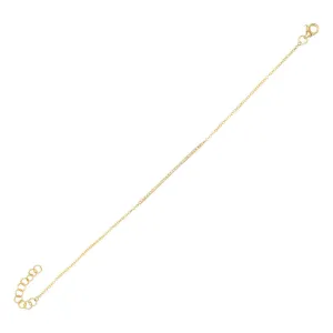 Diamond Bar Bracelet 14K