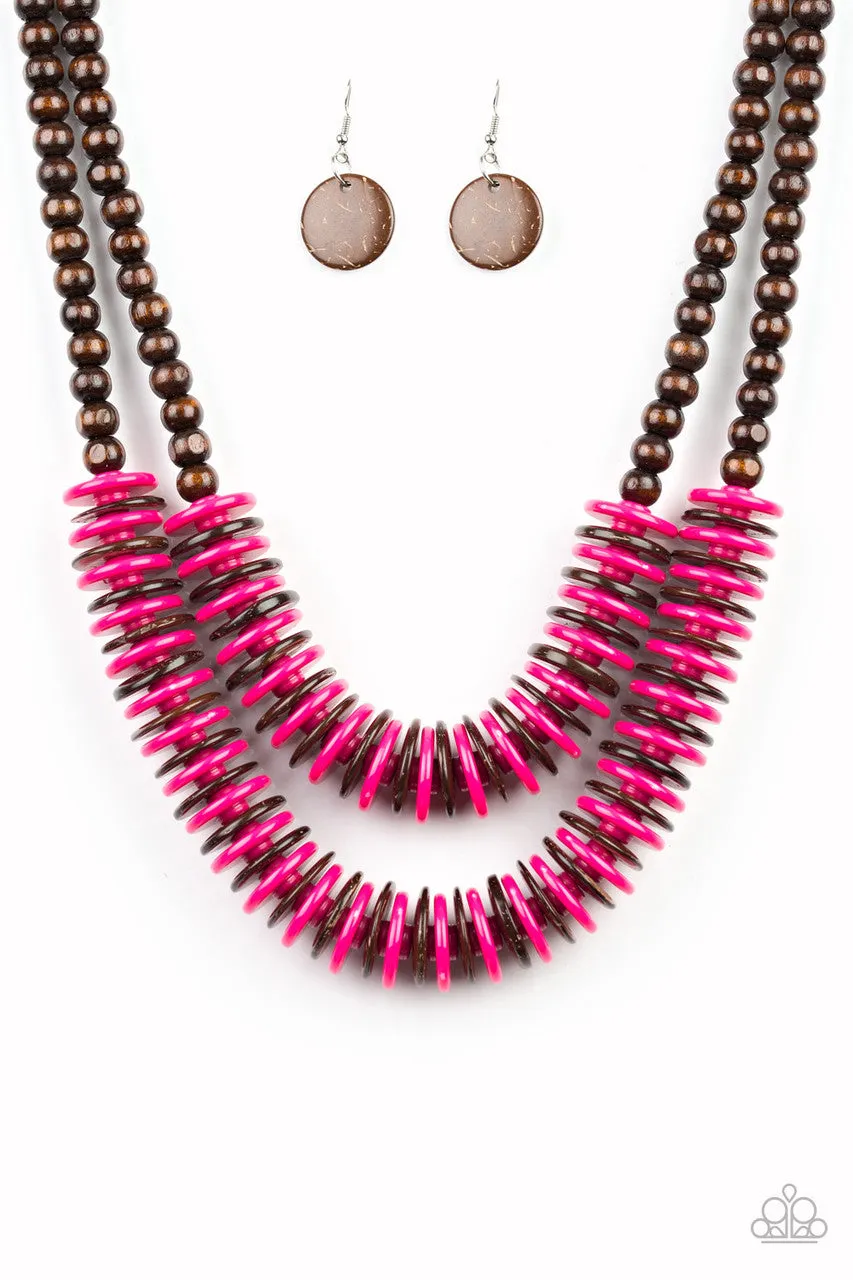 Dominican Disco Pink Paparazzi Necklace