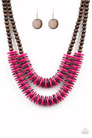 Dominican Disco Pink Paparazzi Necklace
