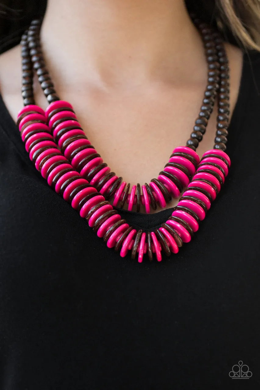 Dominican Disco Pink Paparazzi Necklace