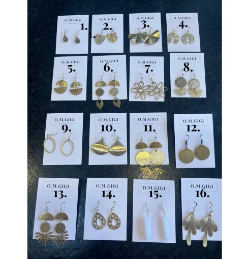 EARRINGS // 16 STYLES