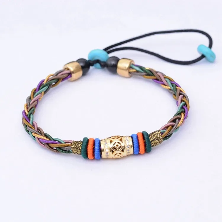 Eight Strands Lucky Thai Bracelet