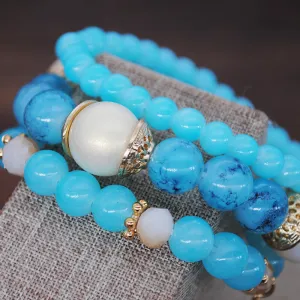 Elastic Rope Bracelet Color Multi-layer Beaded Bracelet Girlfriend Philippine Jewelry