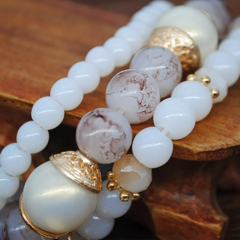 Elastic Rope Bracelet Color Multi-layer Beaded Bracelet Girlfriend Philippine Jewelry