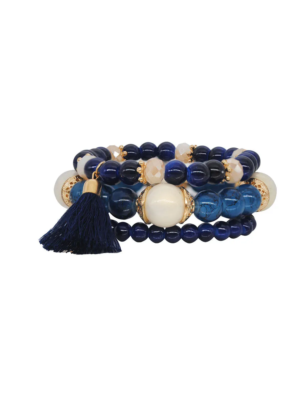 Elastic Rope Bracelet Color Multi-layer Beaded Bracelet Girlfriend Philippine Jewelry