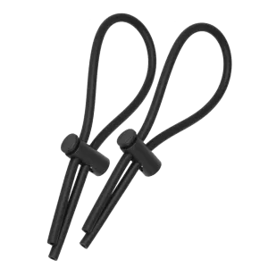 ElectraLoops Adjustable Rubber Electro Cock Rings for Enhanced Sensation and Orgasm Intensity