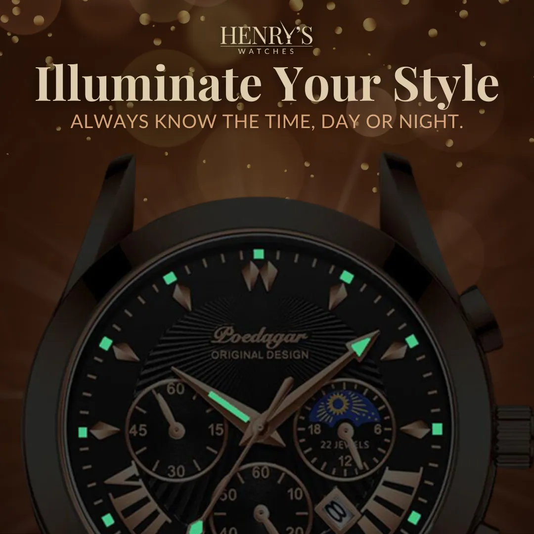 ELEGANT LEATHER STRAP | Stylish Time Management