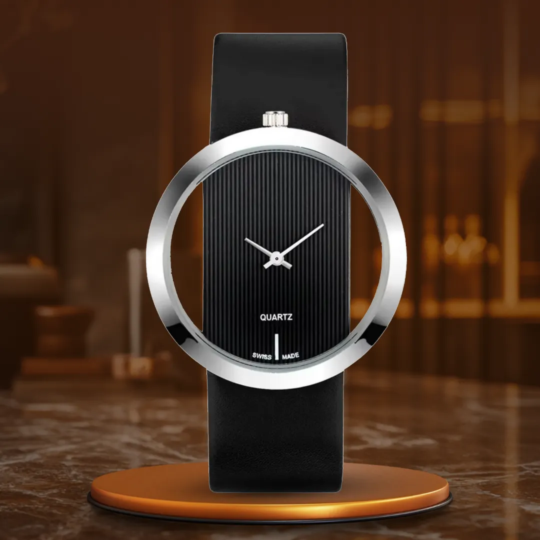 ELEGANT TRANSPARENT | Sleek, Stylish Timepiece