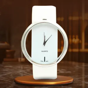 ELEGANT TRANSPARENT | Sleek, Stylish Timepiece